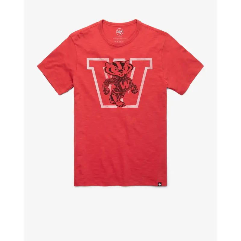 WISCONSIN BADGERS VINTAGE GRIT '47 SCRUM TEE