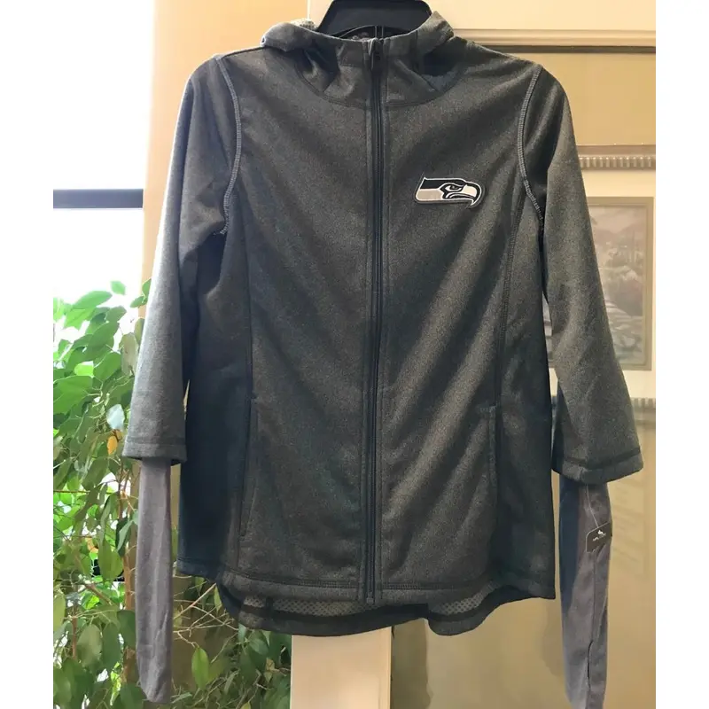 Youth Girls Seattle Seahawks Full Zip