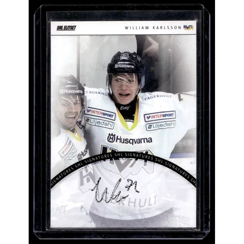 2013-14 SHL Signatures - William Karlsson