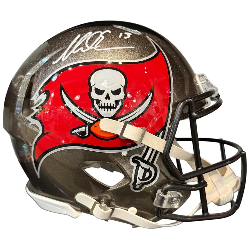 Mike Evans Autographed Tampa Bay Buccaneers Authentic Proline Helmet - Beckett
