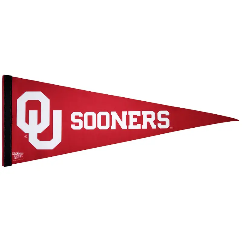 Oklahoma Sooners Official NCAA Team Premium Felt Collector's Pennant - Wincraft Inc.
