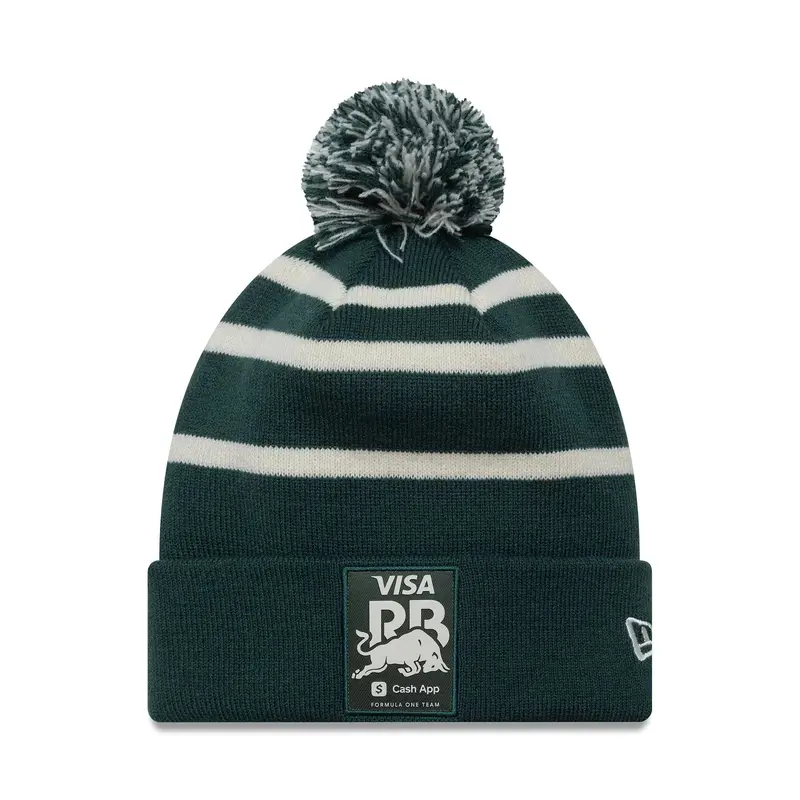 Visa Cash App Racing Bulls Dark Green Sport Knit Beanie Hat