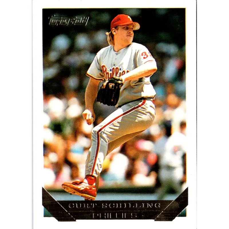 1993 Topps Gold Curt Schilling #421