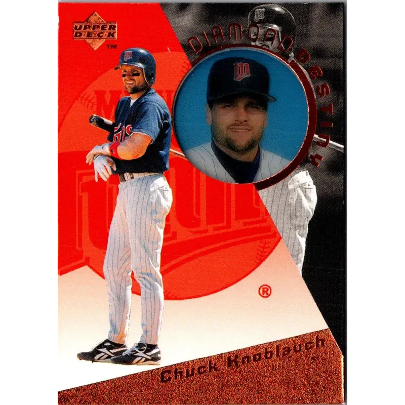 1996 Upper Deck Diamond Destiny Chuck Knoblauch #DD26