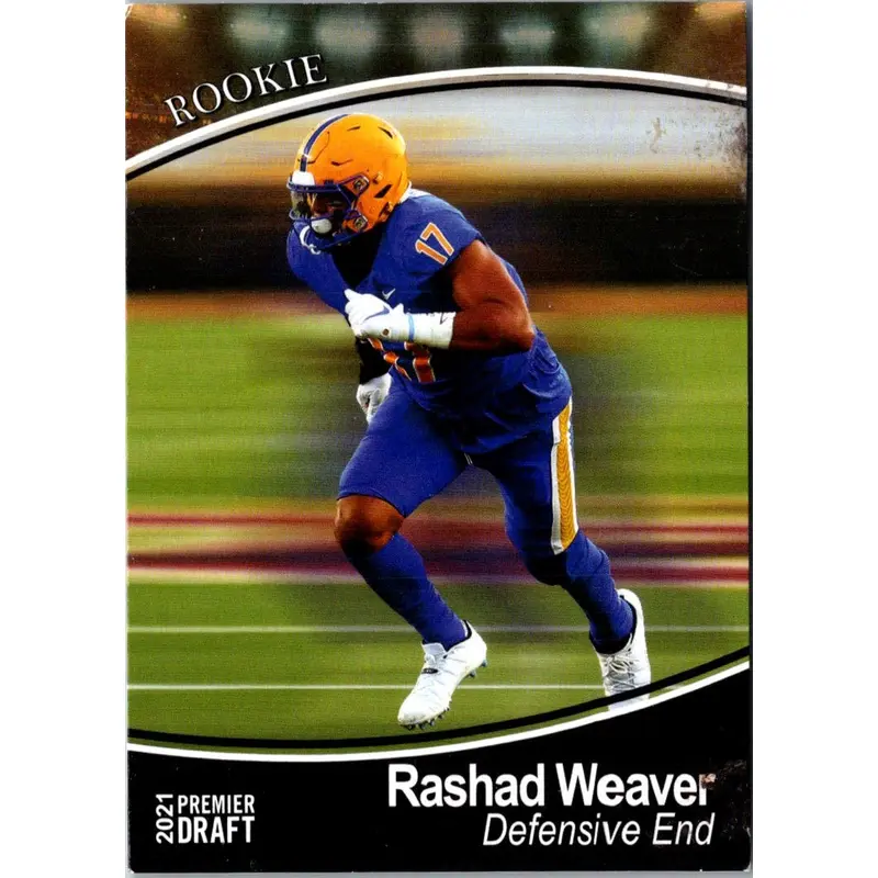 2021 SAGE Premier Draft Rashad Weaver #61
