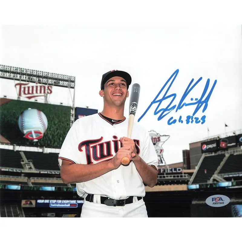 Alex Kirilloff signed 8x10 photo PSA/DNA Minnesota Twins Autographed
