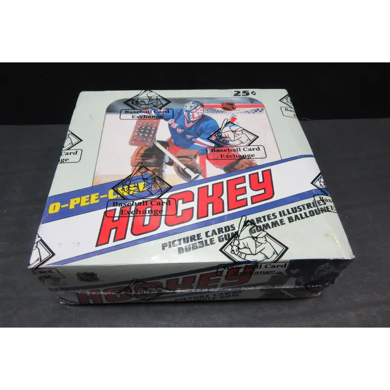 1981/82 OPC O-Pee-Chee Hockey Unopened Wax Box (BBCE)