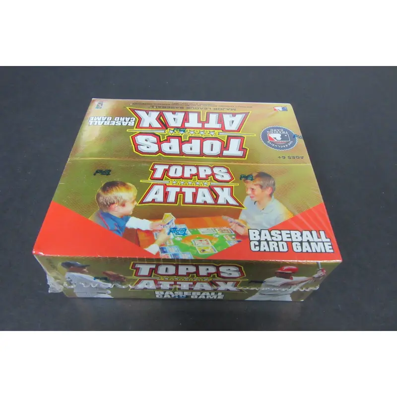 2010 Topps Attax Baseball Box (Card Game)