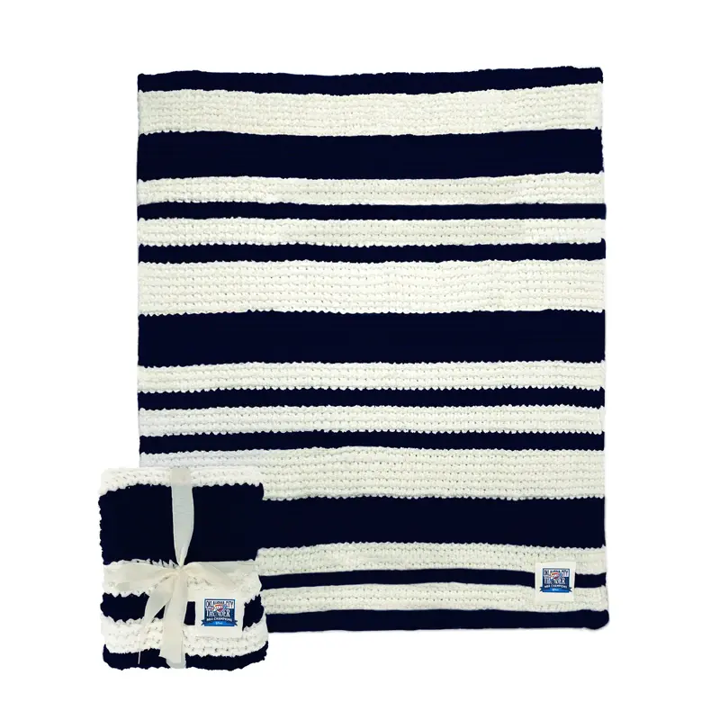 Oklahoma City Thunder 2025 NBA Champions Cable Knit Throw