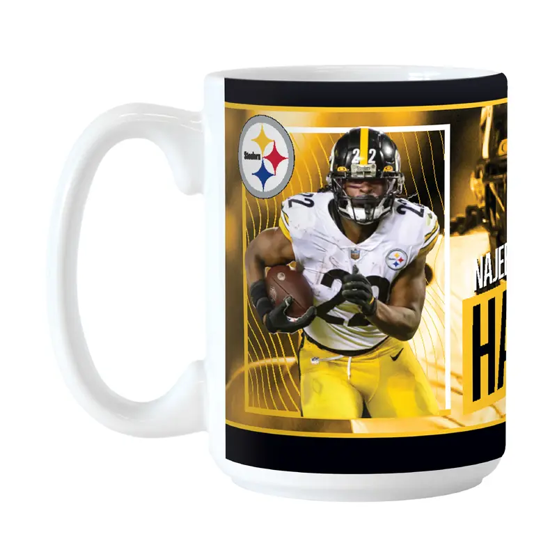 Pittsburgh Steelers 15oz Najee Harris Image Sublimated Mug
