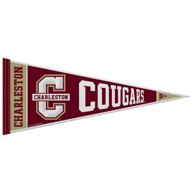 College of Charleston Cougars Official NCAA Team Felt Pennant - Rico