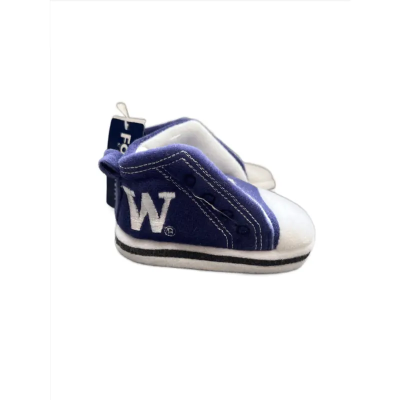 University of Washington Baby High Top Slipper