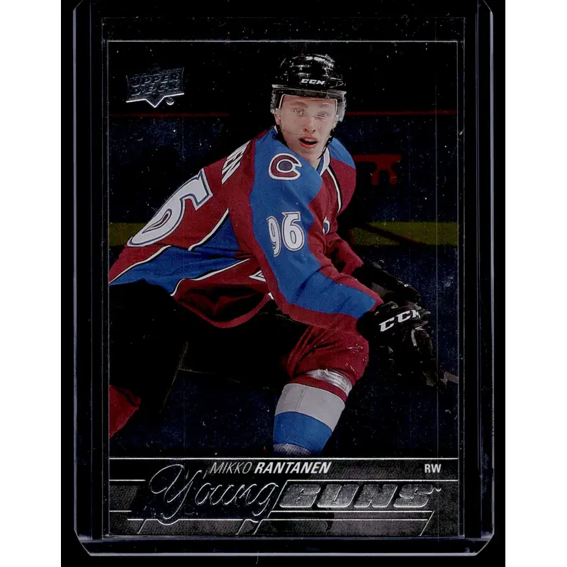 2015-16 Upper Deck - Mikko Rantanen Young Guns Silver Foil #206 RC