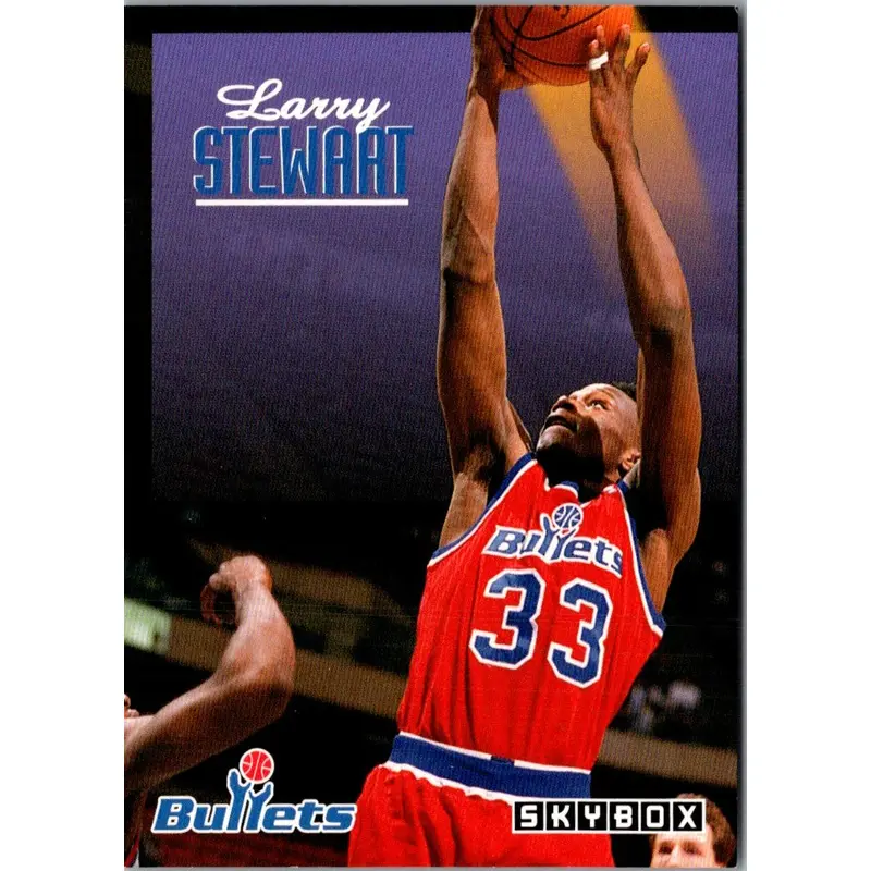 1992 SkyBox Larry Stewart #254