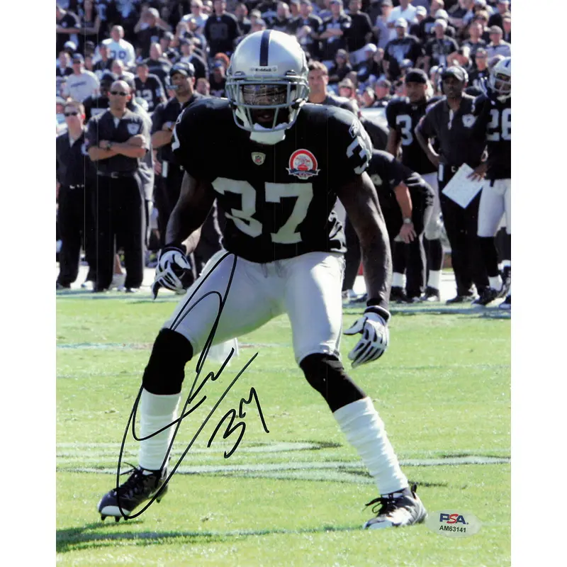 Chris Johnson signed 8x10 photo PSA/DNA Oakland Raiders Autographed
