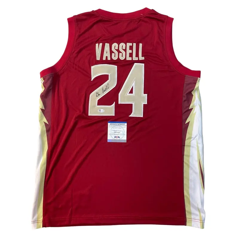Devin Vassell signed jersey PSA/DNA Florida State Autographed