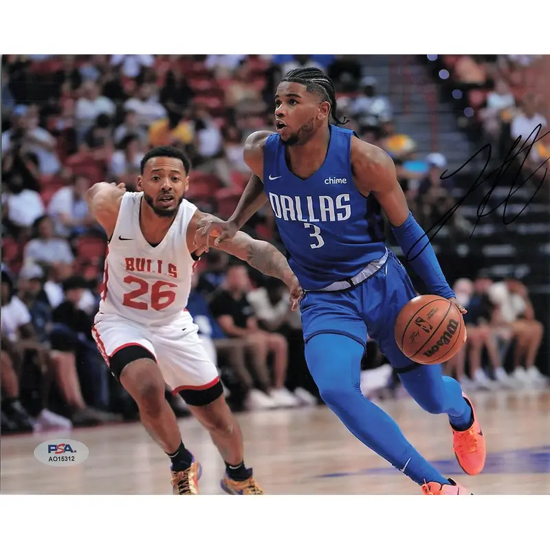 JADEN HARDY signed 8x10 photo PSA/DNA Dallas Mavericks Autographed