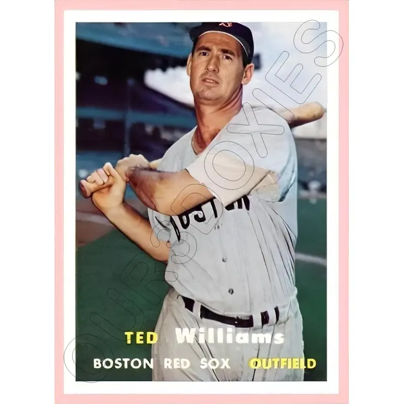 Ted Williams 1957 Topps Reproduction Card - 4105