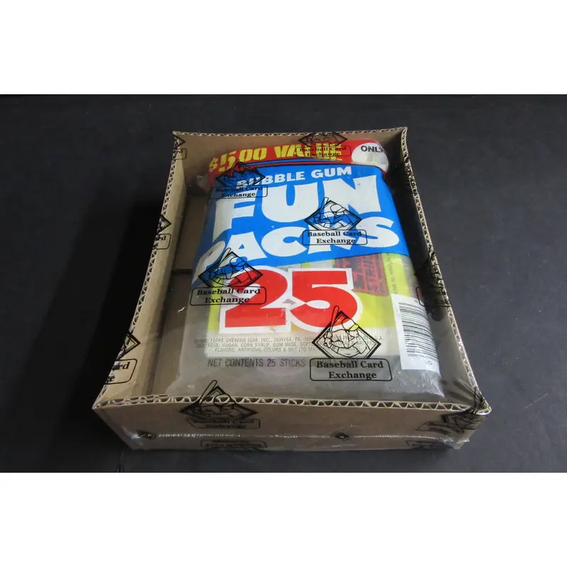 1981 Topps Fun Bag w/ Football Hockey Non-Sport (BBCE)