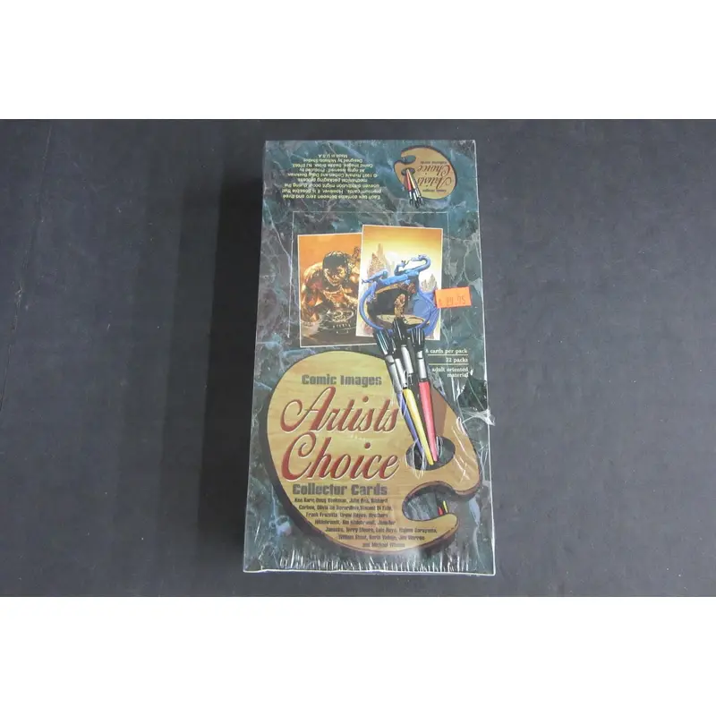 1997 Comic Images Artists Choice Collector Cards Box