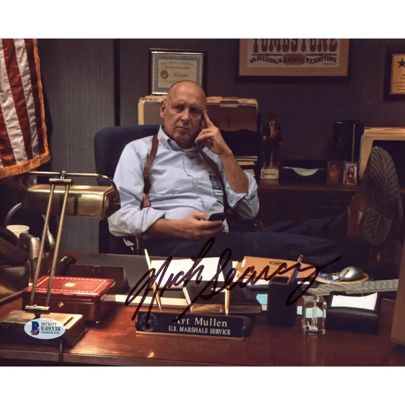 Nick Searcy Justified Authentic Signed 8x10 Photo Autographed BAS #E49338