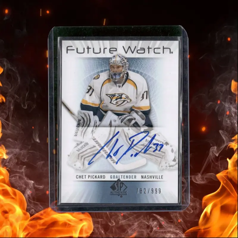 2012-13 SP Authentic Chet Pickard Future Watch Rookie Auto 782/999 #225