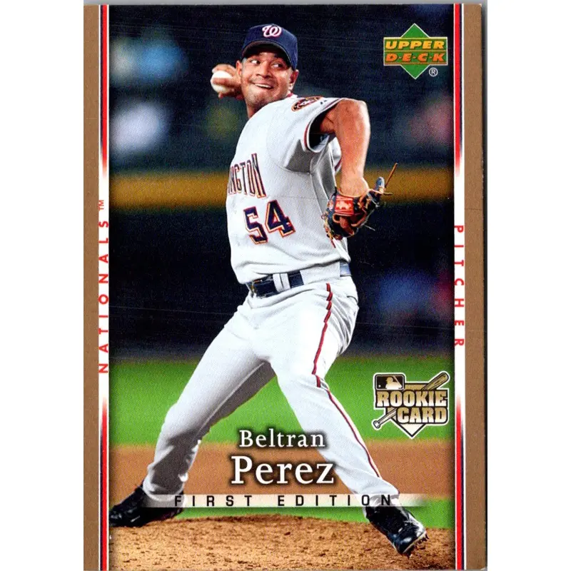 2007 Upper Deck First Edition Beltran Perez #49