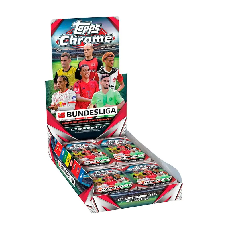 2024/25 Topps Chrome Bundesliga Soccer Hobby Box