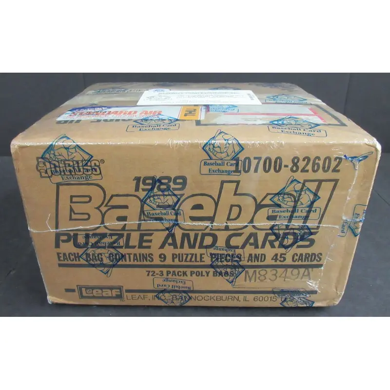 1989 Donruss Baseball Unopened Rack Case (BBCE) (A6006)