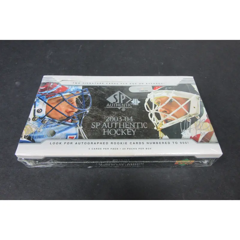 2003/04 Upper Deck SP Authentic Hockey Box (Hobby)