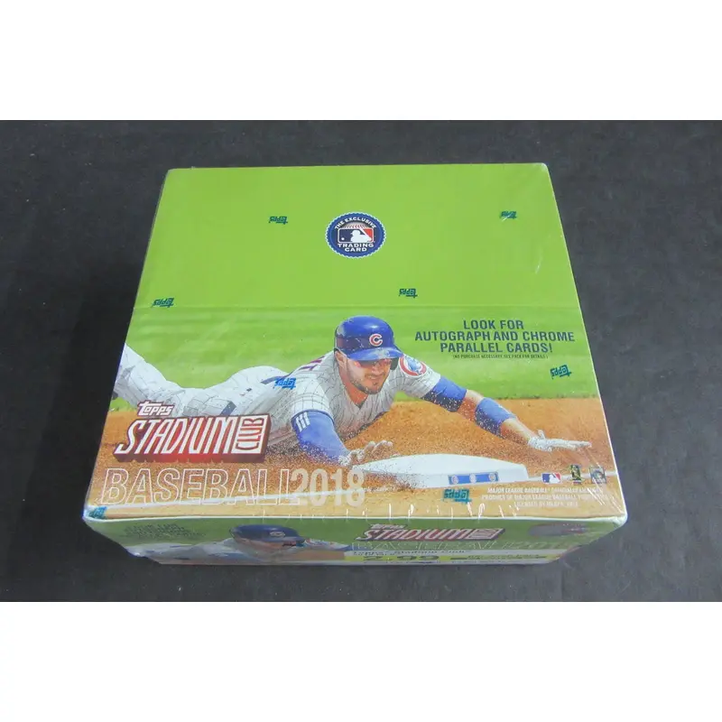 2018 Topps Stadium Club Baseball Box (Retail)