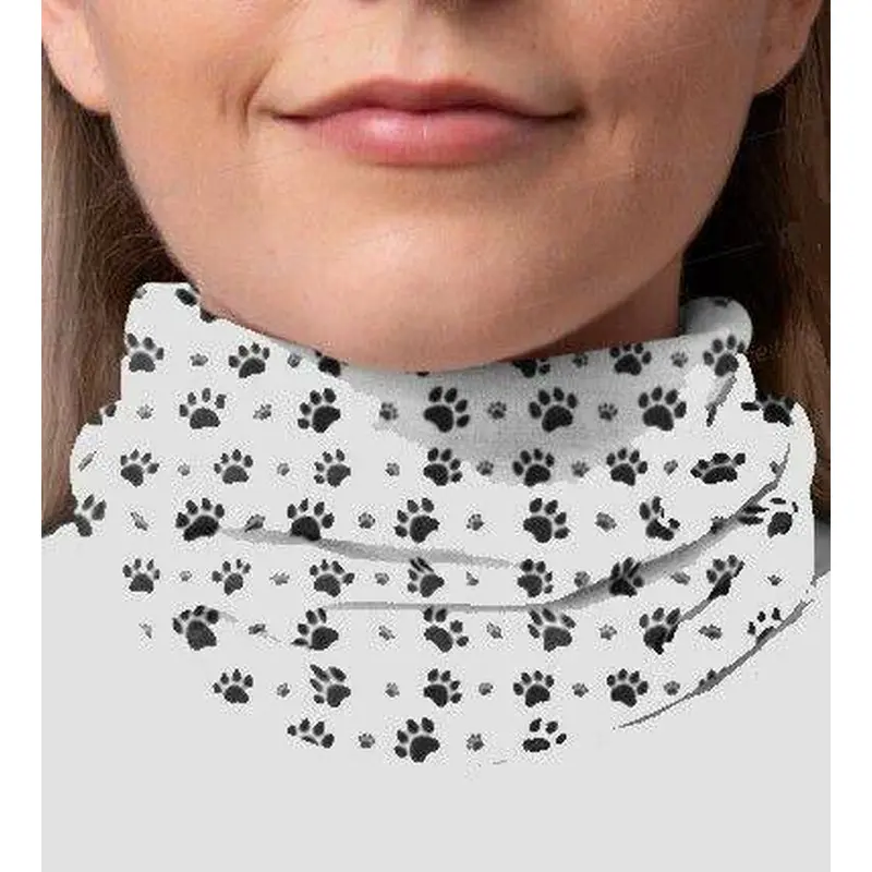 New Cool You Now Neck Gaitor - Paw Print