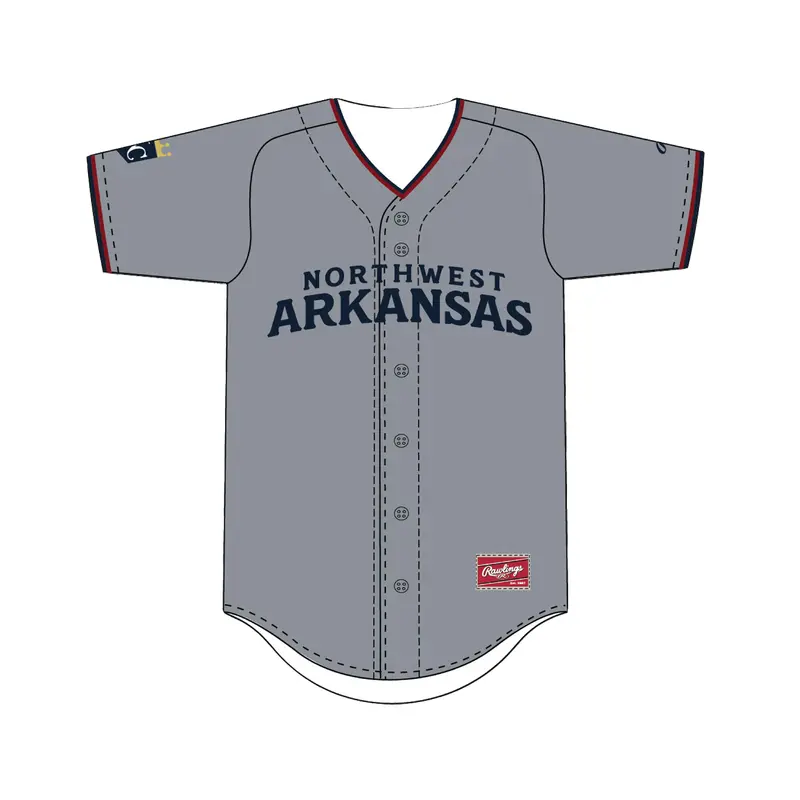 Northwest Arkansas Naturals Road Jersey