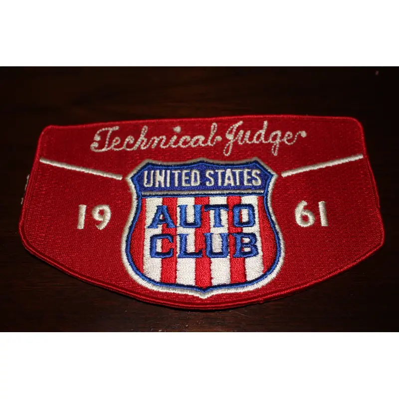 1961 Indianapolis 500 Technical Judge Arm Band