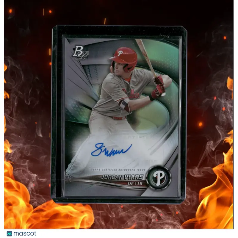 2022 Bowman Platinum Jordan Viars Top Prospect Auto #TOP-55