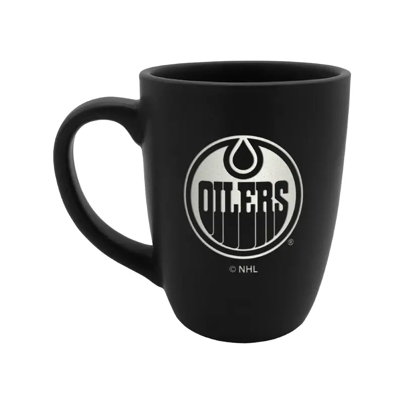 NHL Edmonton Oilers 14 oz  Black Executive Mug