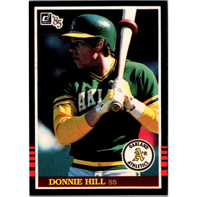 1985 Donruss Donnie Hill #375