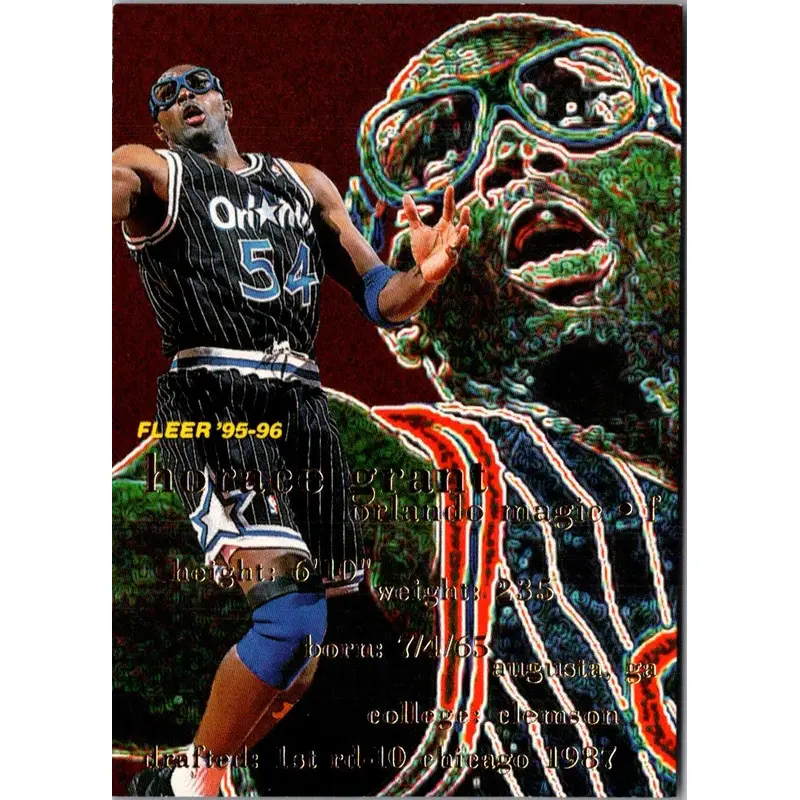 1995 Fleer European Horace Grant #128