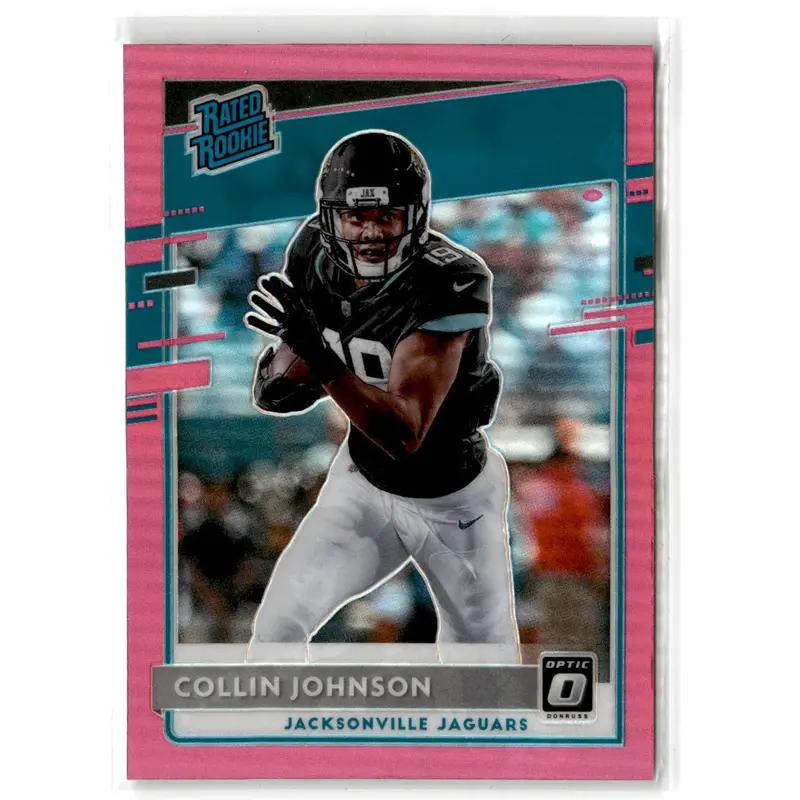2020 Donruss Optic Pink Collin Johnson #197
