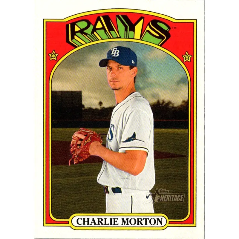 2021 Topps Heritage Red Charlie Morton #361