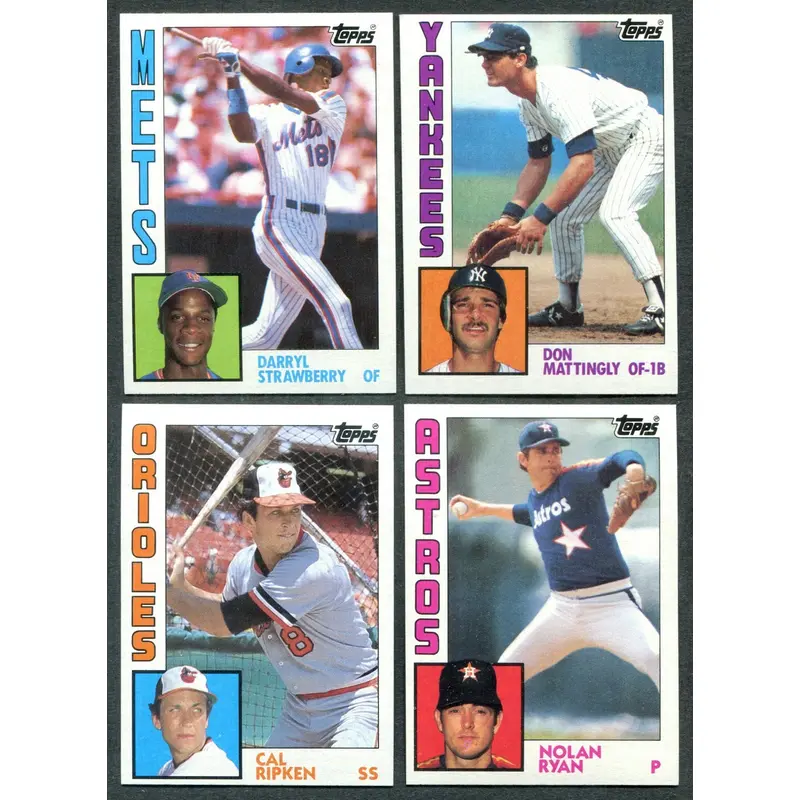 1984 Topps Baseball Complete Set EX/MT(792) (25-005)