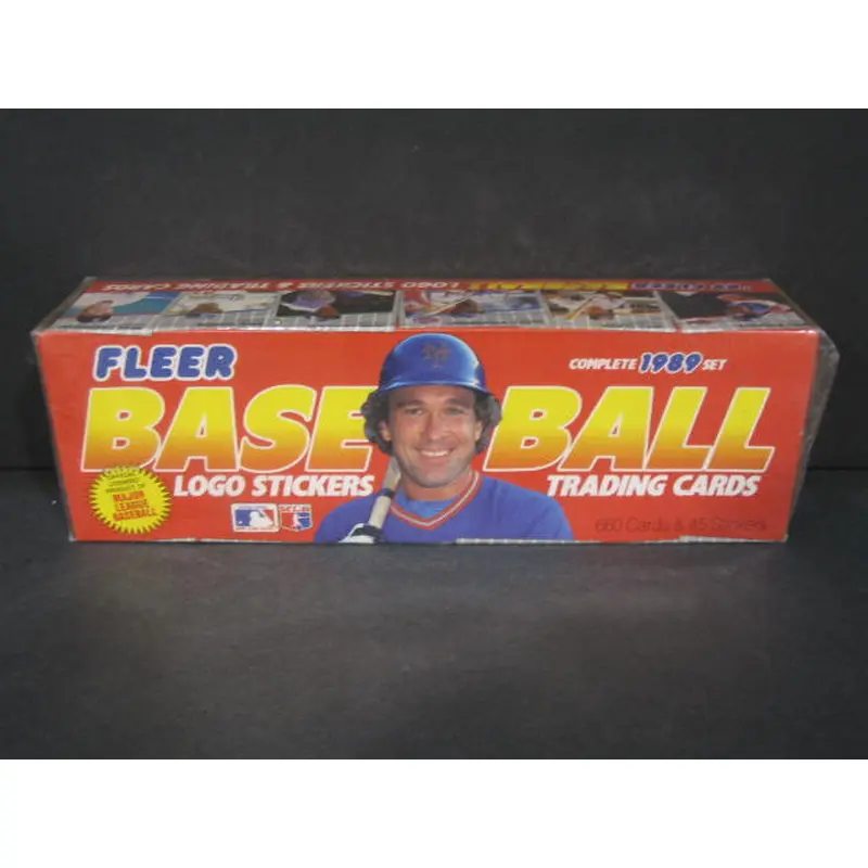 1989 Fleer Baseball Factory Set (Holiday) (Authenticate)