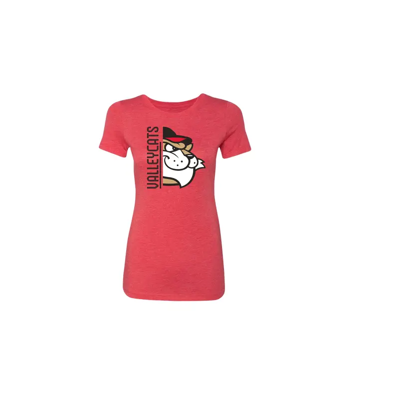 Tri-City ValleyCats Women's Split Screen Tee