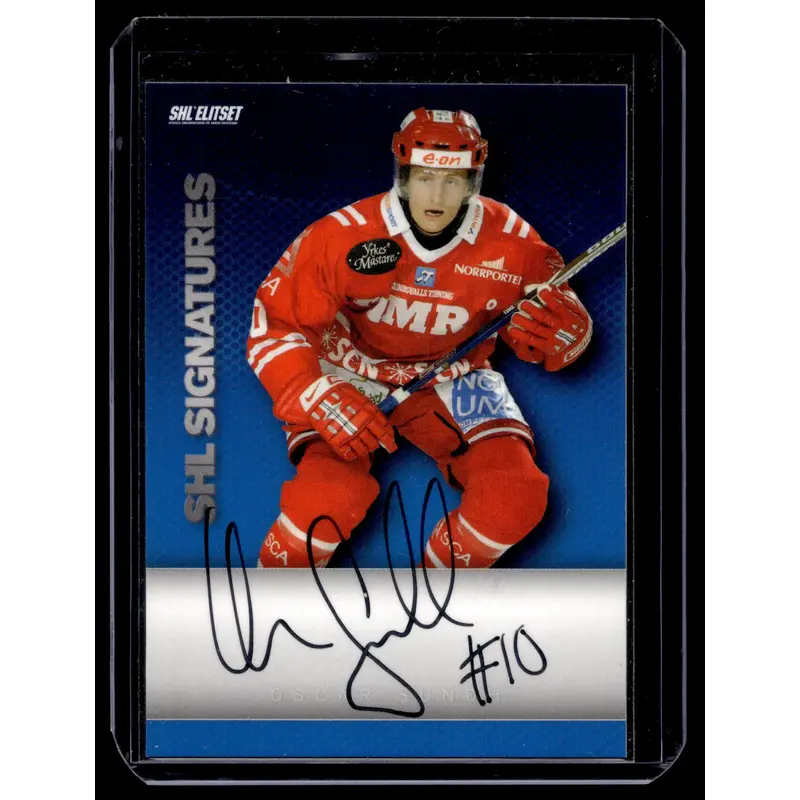 2008-09 SHL Signatures - Oscar Sundh