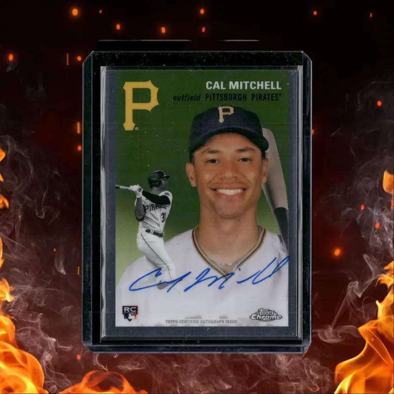 2023 Topps Chrome Platinum Cal Mitchell Rookie Auto #CPA-CMI