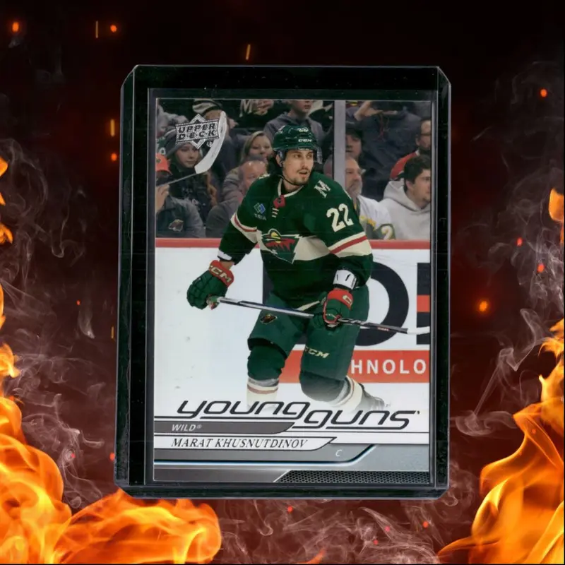 2024-25 Upper Deck Marat Khusnutdinov Young Guns Rookie #243