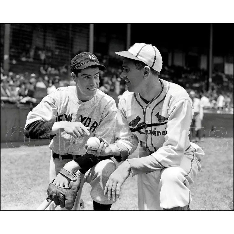 Dizzy Dean Joe Dimaggio 8X10 Photo - 1936 Cardinals Yankees - 1695