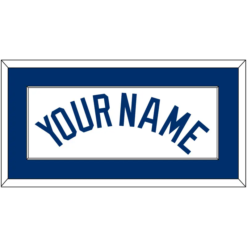 Los Angeles Name - Home White - Single Mat 1