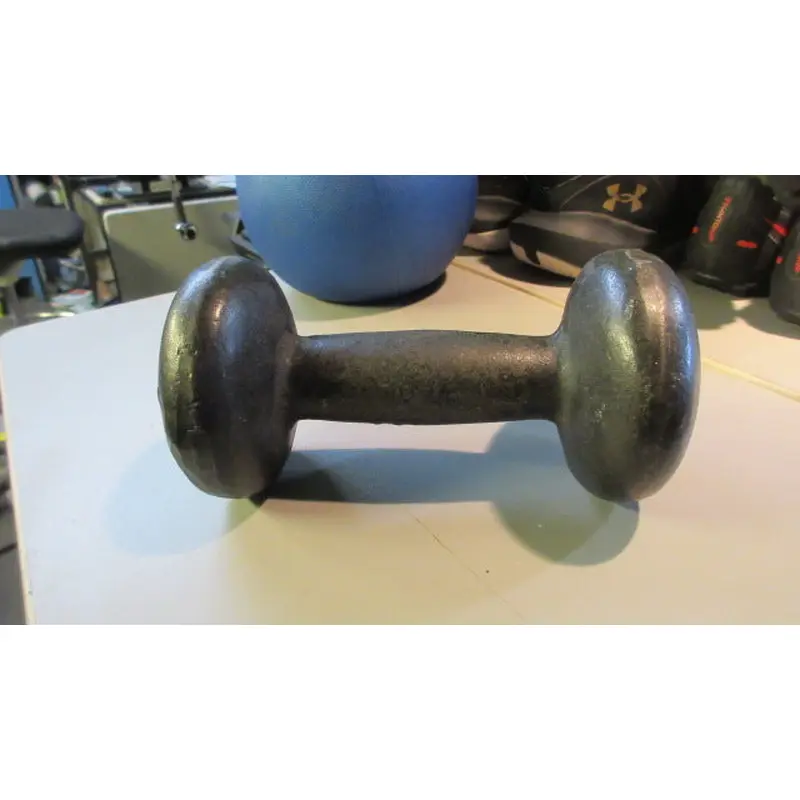 Used Vintage Weider 10lb Cast Iron Dumbbell