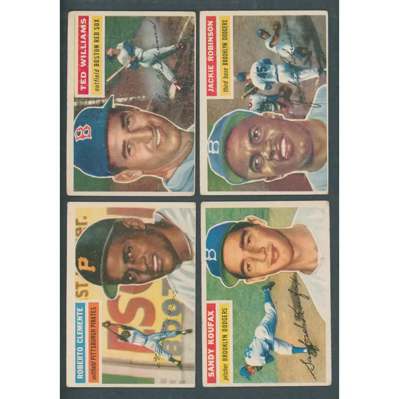 1956 Topps Baseball Near Set VG (338/340) (23-501)